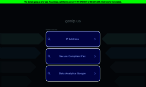 Geoip.us thumbnail