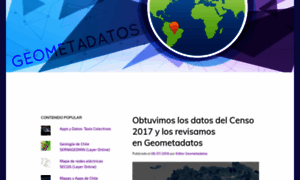 Geometadatos.wordpress.com thumbnail