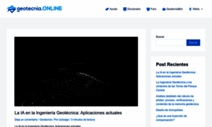 Geotecnia.online thumbnail