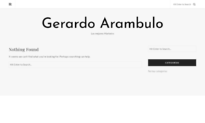 Gerardoarambulo.com thumbnail