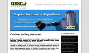 Gescosoftware.com thumbnail