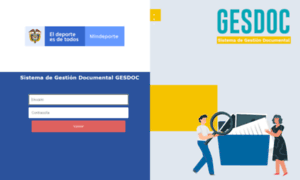 Gesdoc.mindeporte.gov.co thumbnail