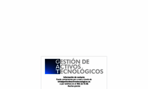 Gestiondeactivostecnologicos.es thumbnail