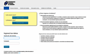 Gestiononline.unm.edu.ar thumbnail