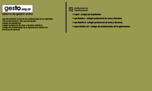 Gesto.org.ar thumbnail