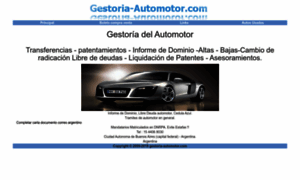 Gestoria-automotor.com thumbnail