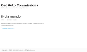 Getautocommissionsnow.com thumbnail