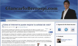 Giancarloberrospi.com thumbnail
