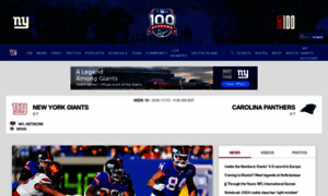 Giants.com thumbnail