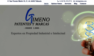 Gimenopatentesymarcas.es thumbnail
