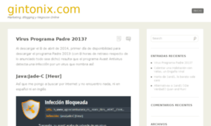 Gintonix.com thumbnail