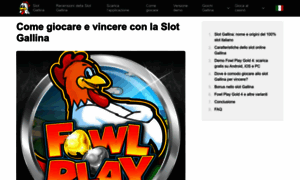 Giocoslotgallina.com thumbnail