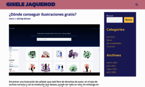 Giselejaquenod.com.ar thumbnail
