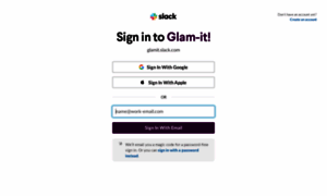 Glamit.slack.com thumbnail
