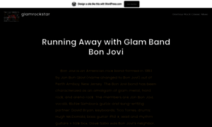 Glamrockstar.wordpress.com thumbnail