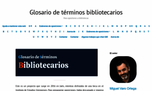 Glosariobibliotecas.com thumbnail
