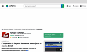 Gmail-notifier.softonic.com thumbnail