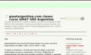Gmatargentina.com thumbnail