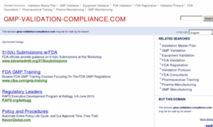Gmp-validation-compliance.com thumbnail