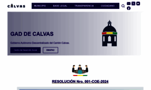 Gobiernocalvas.gob.ec thumbnail