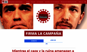 Gobiernodimision.net thumbnail