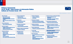 Gobiernotransparente.ips.gob.cl thumbnail