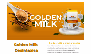 Golden-milk.naturganics.com thumbnail
