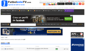 Golf.futbolenlatv.com thumbnail