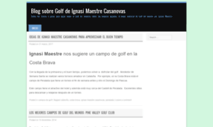 Golfignasimaestrecasanovas.com thumbnail