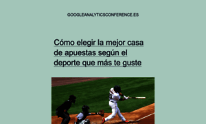 Googleanalyticsconference.es thumbnail