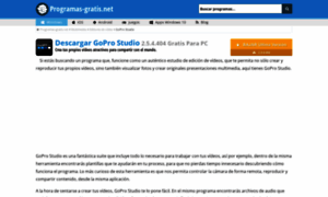 Gopro-studio.programas-gratis.net thumbnail