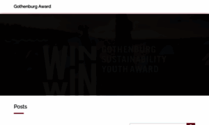 Gothenburgaward.com thumbnail
