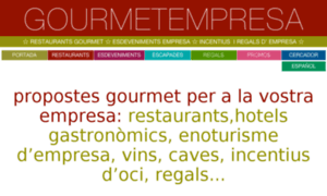 Gourmetempresa.com thumbnail