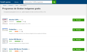 Grabar-imagenes.portalprogramas.com thumbnail