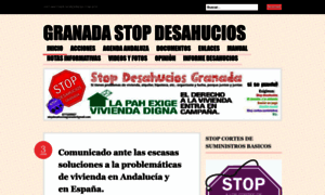 Granadastopdesahucios.wordpress.com thumbnail
