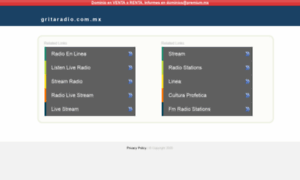 Gritaradio.com.mx thumbnail