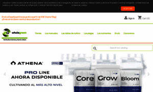 Growshopwholegreen.es thumbnail