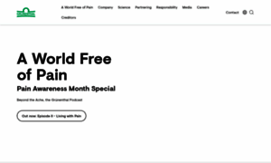 Grunenthal.com thumbnail
