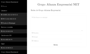 Grupoalianzaempresarial.net thumbnail