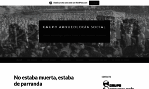 Grupoarqueologiasocial.wordpress.com thumbnail