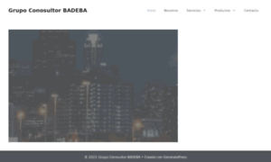 Grupobadeba.com thumbnail