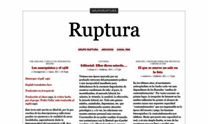 Gruporuptura.wordpress.com thumbnail