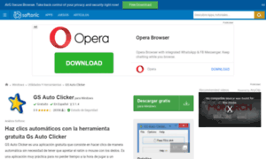 Gs-auto-clicker.softonic.com thumbnail