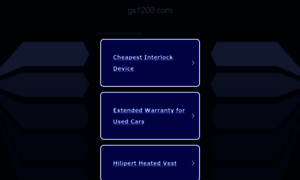 Gs1200.com thumbnail