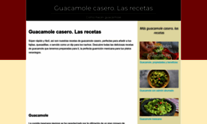 Guacamolecasero.com thumbnail