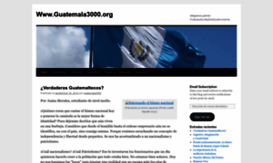 Guatemala3000.wordpress.com thumbnail