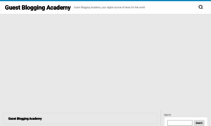 Guestbloggingacademy.com thumbnail