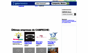 Guia-campeche.guiamexico.com.mx thumbnail