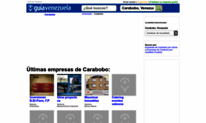 Guia-carabobo.guiavenezuela.com.ve thumbnail