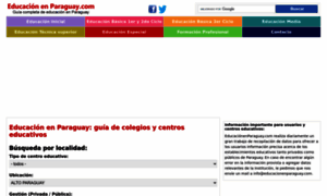 Guia-central.educacionenparaguay.com thumbnail